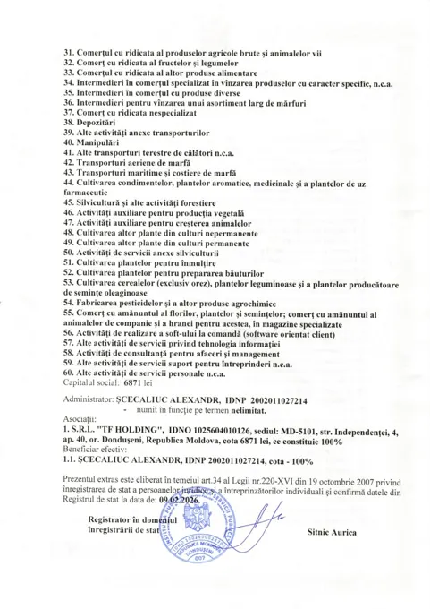 Published organization documents